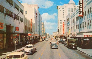 Flagler St Miami looking west