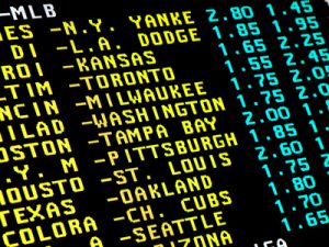 sports wagering odds