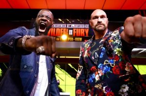 Tyson Fury and Deontay Wilder