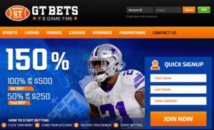 GTbets changes domain extension