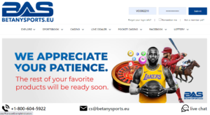 Betanysports update