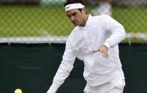 Roger Federer at Wimbledon