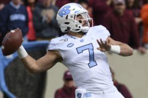 Sam Howell leads UNC at Va Tech in week 1 of 2021