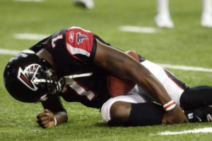 Vick went down with injury and missed most of season