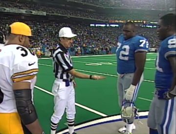 Steelers vs Lions coin flip