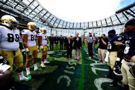 notre dame vs navy free sports pick