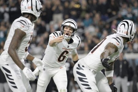 Browning at QB for the Bengals