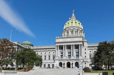 Pennsylvania state capitol building