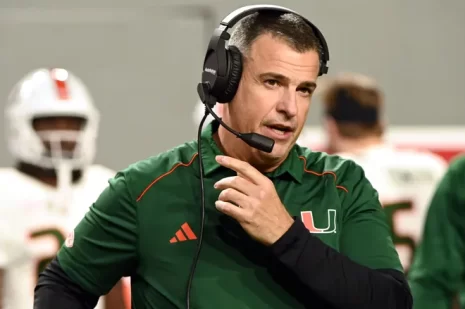 Mario Cristobal Hurricanes head coach