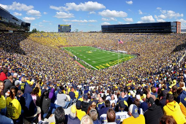 College football Texas at Michigan