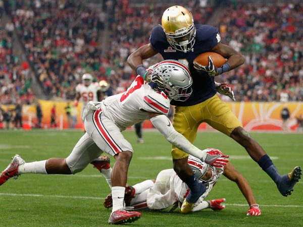 national championship opening line ohio state vs notre dame 2025